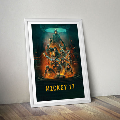 Flex Designs Poster Mickey 17 Cinematic 8 x 10" Home Goods - Movie 2025 Movie Poster