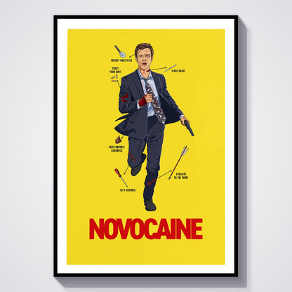 Flex Designs Poster Novocaine 8 x 10" Home Goods - Movie 2001 Movie Poster