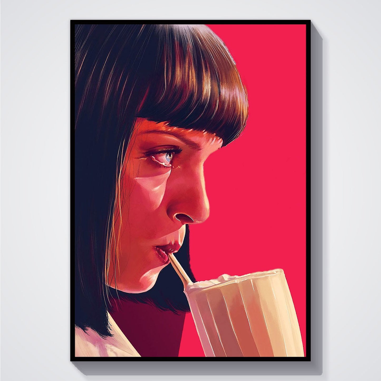 Flex Designs Poster Pulp Fiction Minimalist Alternate 5 x 7" Home Goods - Movie 1994 Movie Poster