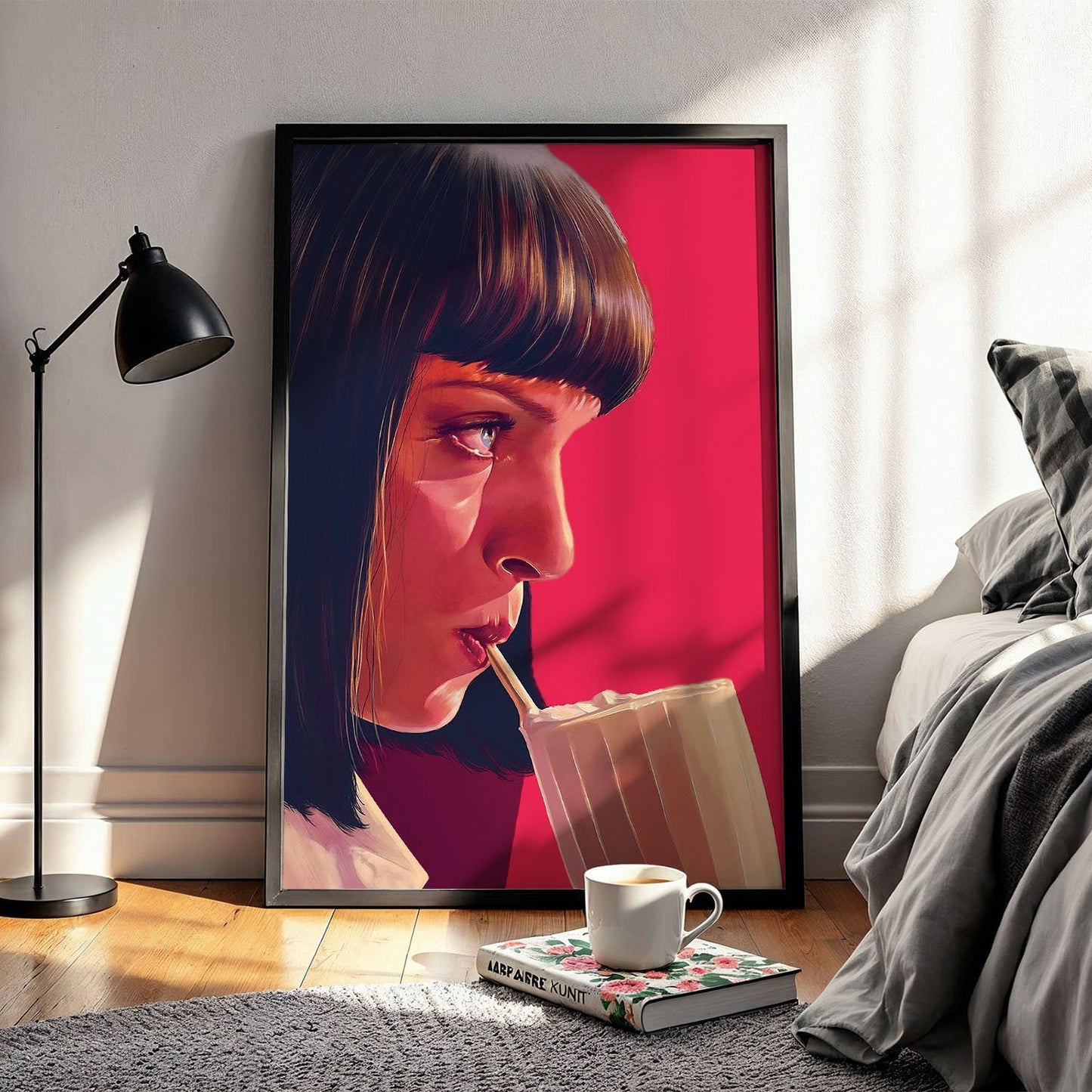 Flex Designs Poster Pulp Fiction Minimalist Alternate 5 x 7" Home Goods - Movie 1994 Movie Poster