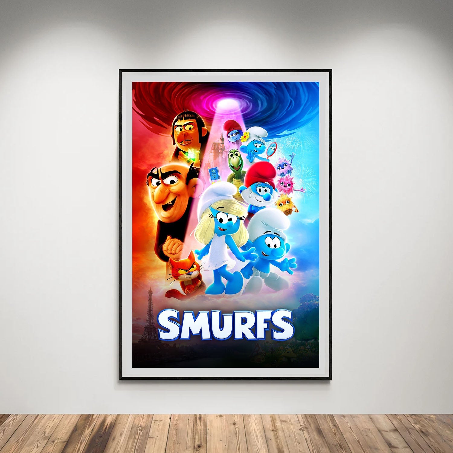 Flex Designs Poster Smurfs 5 x 7" Home Goods - Movie 2011 Movie Poster