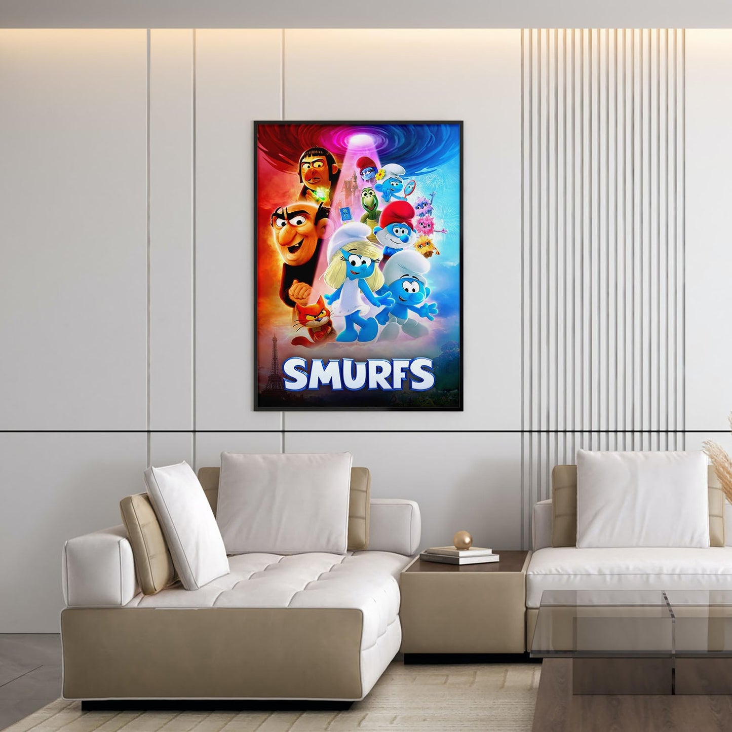 Flex Designs Poster Smurfs 5 x 7" Home Goods - Movie 2011 Movie Poster