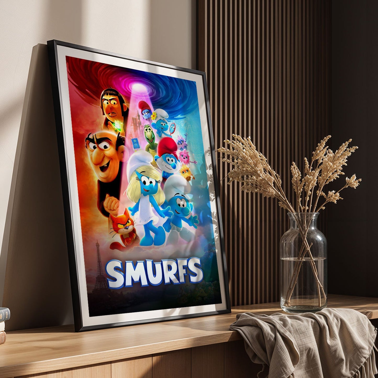 Flex Designs Poster Smurfs 8 x 10" Home Goods - Movie 2011 Movie Poster
