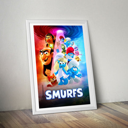 Flex Designs Poster Smurfs 8 x 10" Home Goods - Movie 2011 Movie Poster