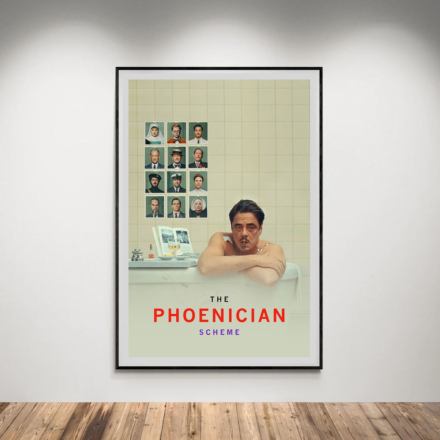 Flex Designs Poster The Phoenician Scheme Key Visual 5 x 7" Home Goods - Movie 2025 Movie Poster