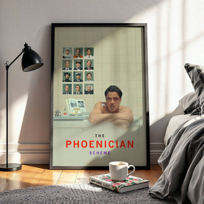 Flex Designs Poster The Phoenician Scheme Key Visual 5 x 7" Home Goods - Movie 2025 Movie Poster