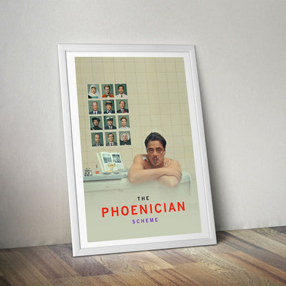 Flex Designs Poster The Phoenician Scheme Key Visual 8 x 10" Home Goods - Movie 2025 Movie Poster