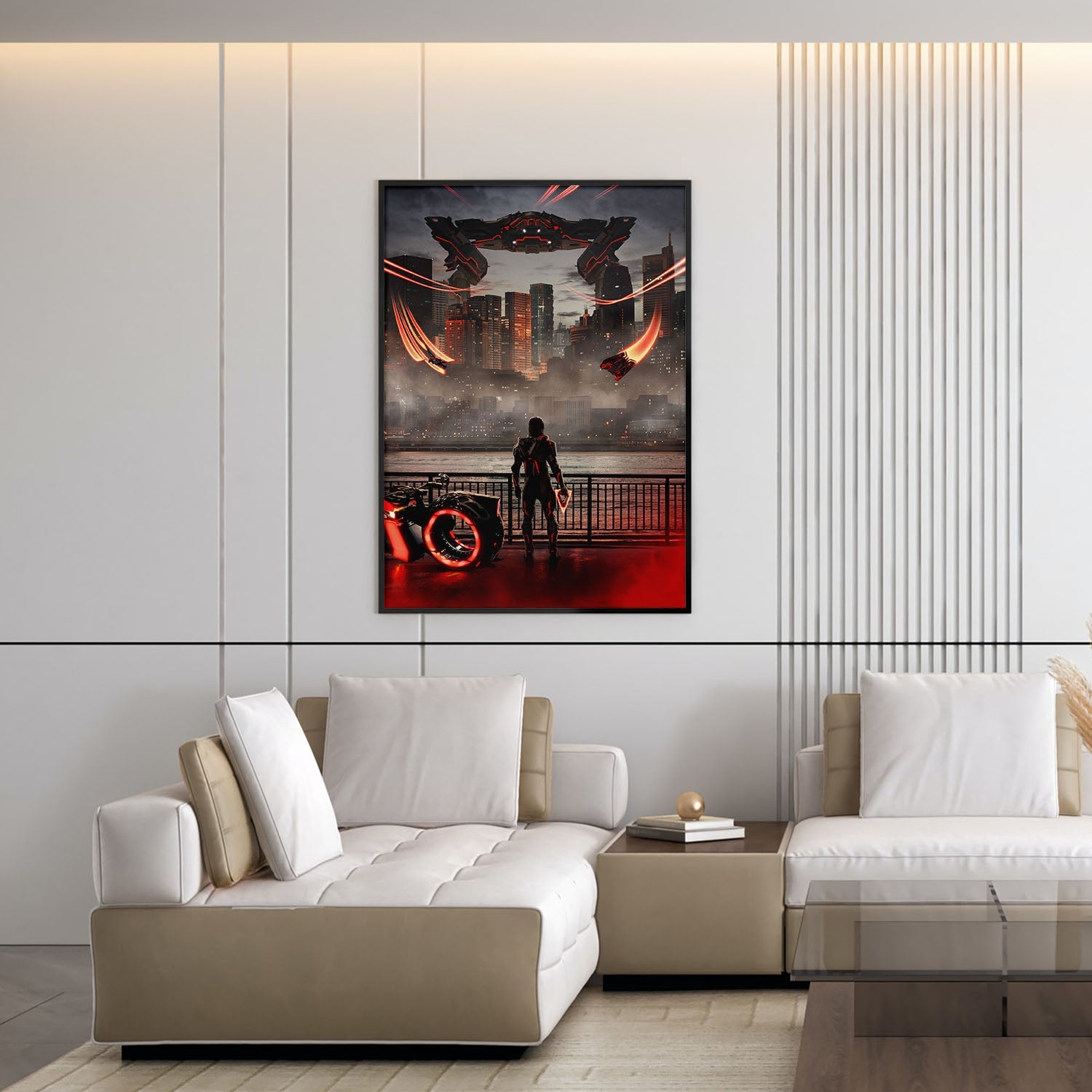 Flex Designs Poster TRON Ares Alternate 5 x 7" Home Goods - Movie 2025 Movie Poster