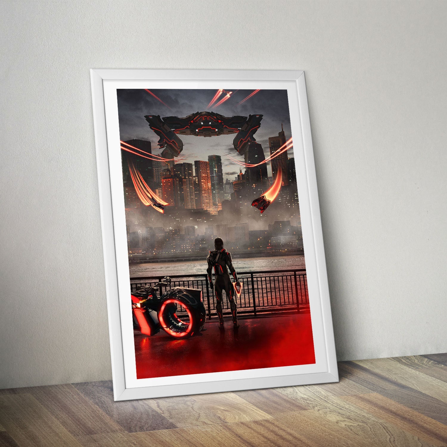 Flex Designs Poster TRON Ares Alternate 8 x 10" Home Goods - Movie 2025 Movie Poster