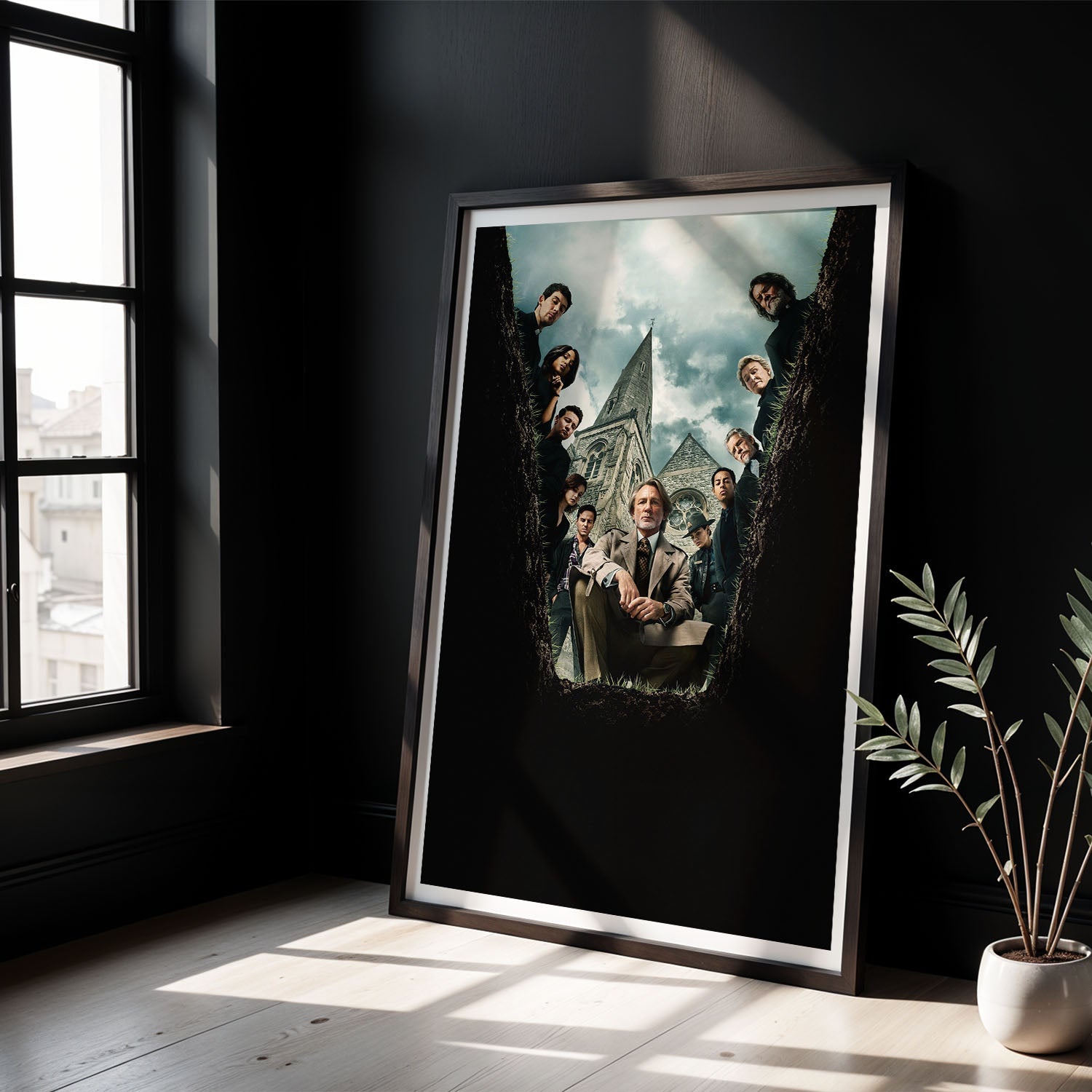 Flex Designs Poster Wake Up Dead Man - A Knives Out Mystery Key Art 8 x 10" Home Goods - Movie 2023 Movie Poster