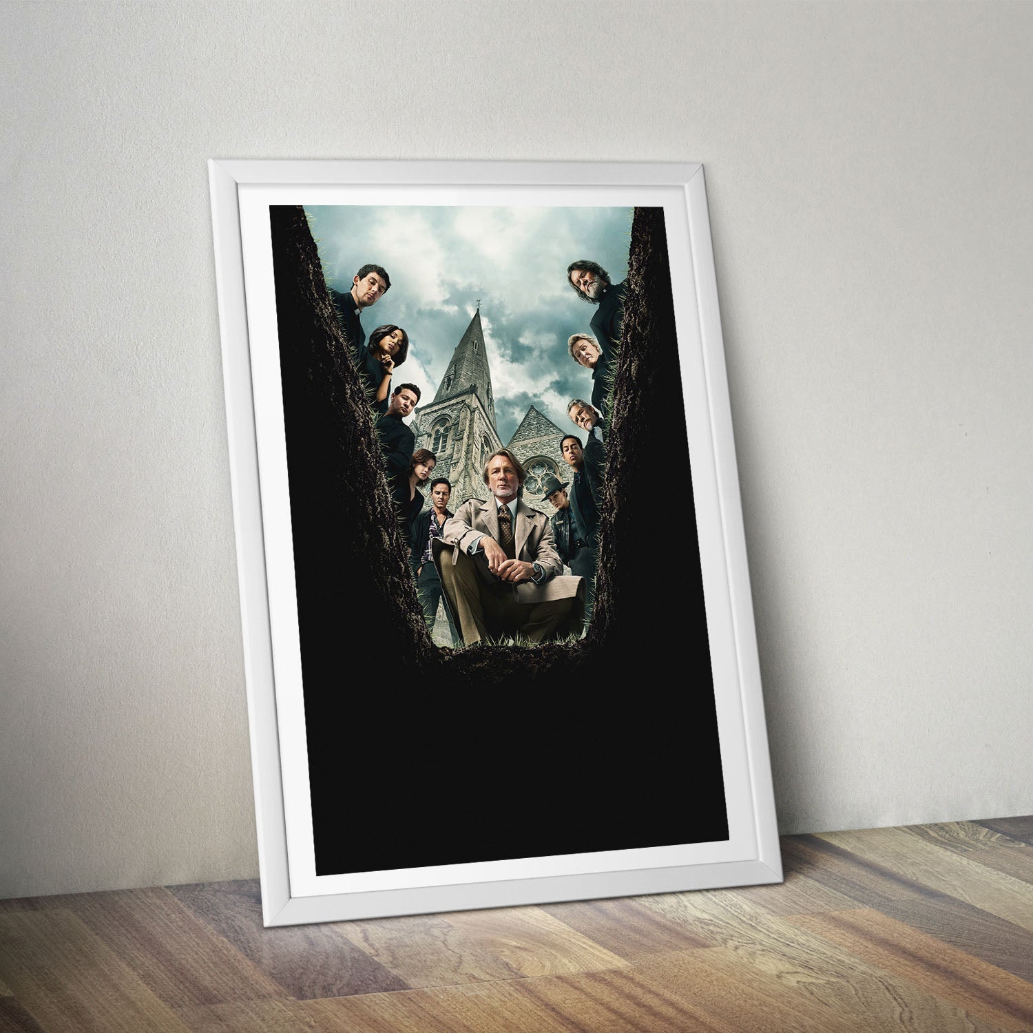 Flex Designs Poster Wake Up Dead Man - A Knives Out Mystery Key Art 8 x 10" Home Goods - Movie 2023 Movie Poster