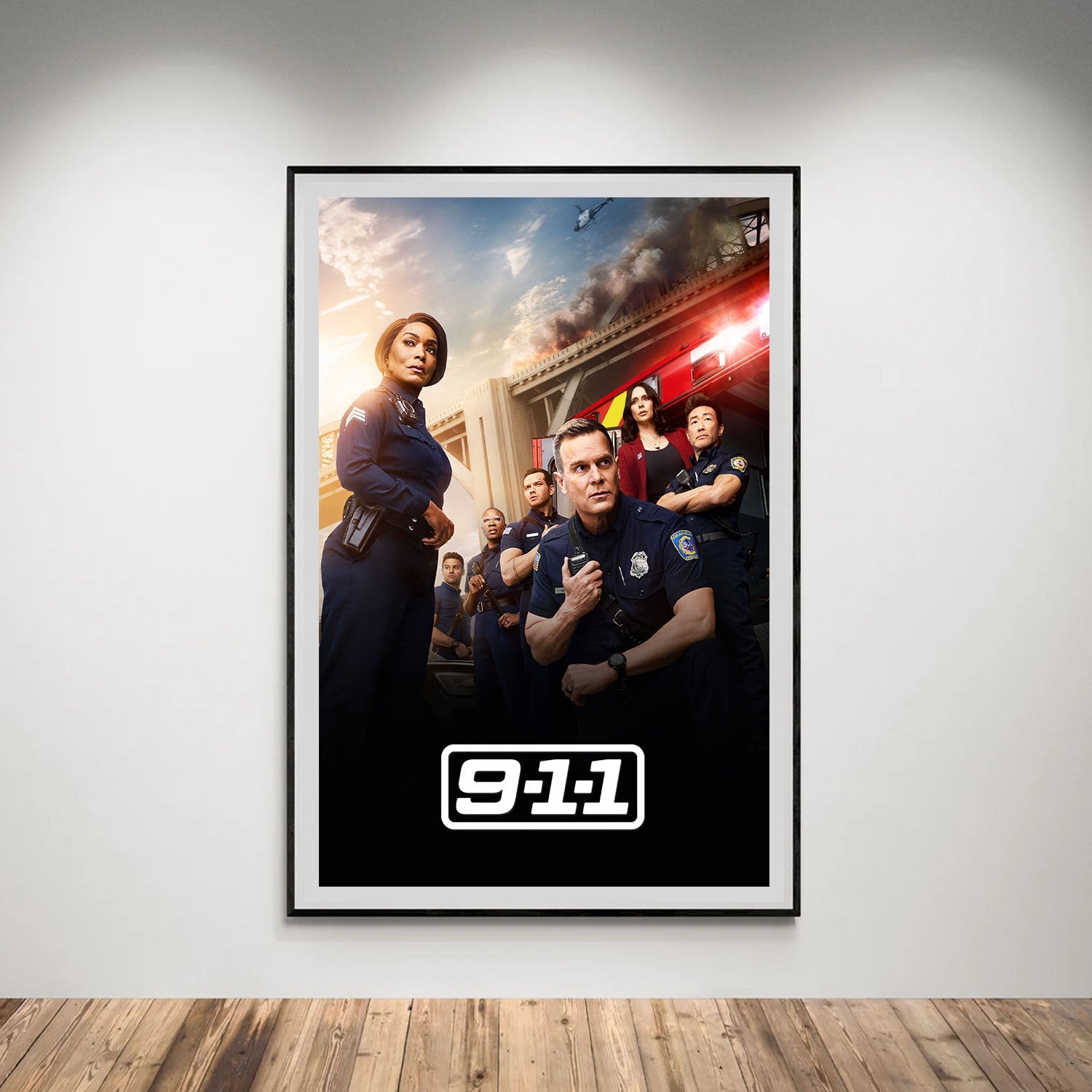 Flex Designs Poster 9-1-1 5 x 7" Home Goods - TV Show 2018 TV Show Poster