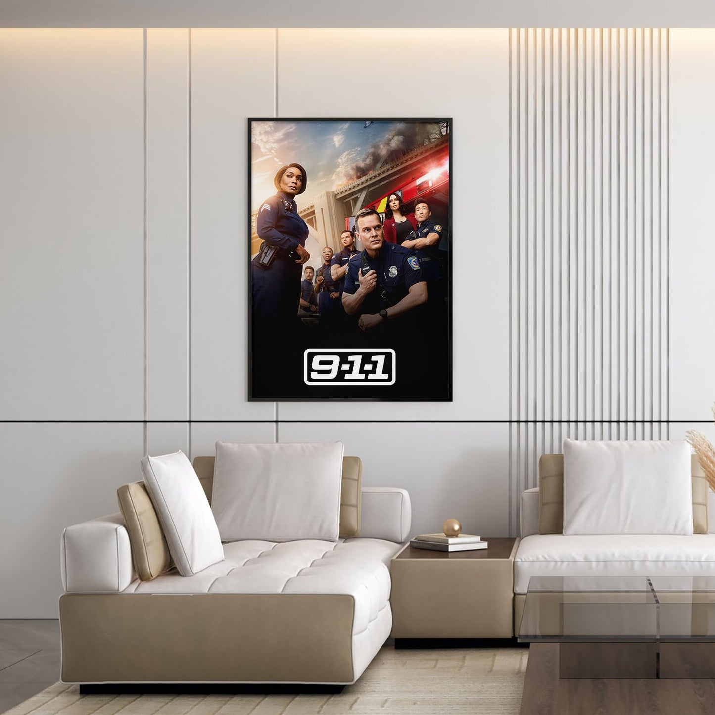 Flex Designs Poster 9-1-1 5 x 7" Home Goods - TV Show 2018 TV Show Poster