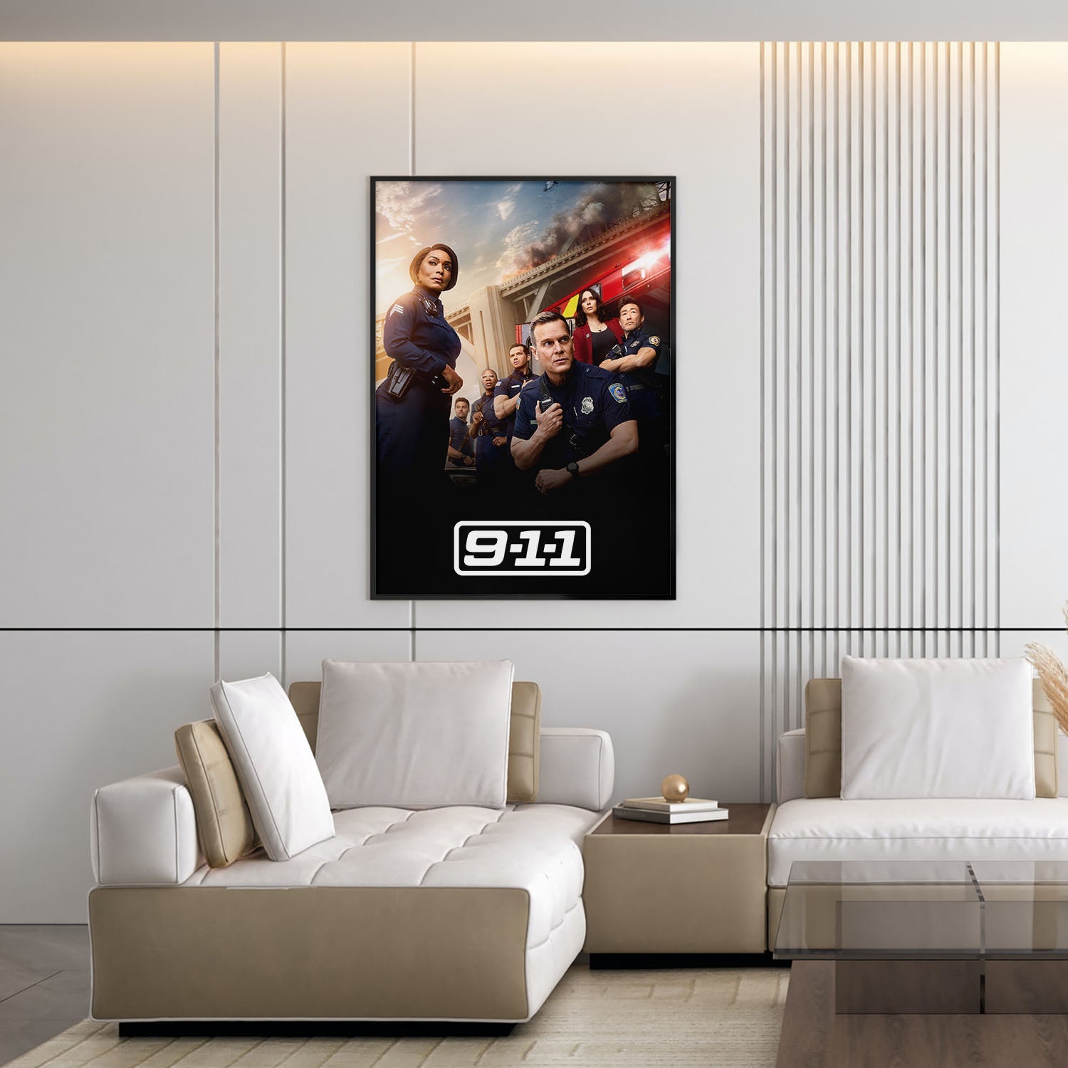 Flex Designs Poster 9-1-1 5 x 7" Home Goods - TV Show 2018 TV Show Poster