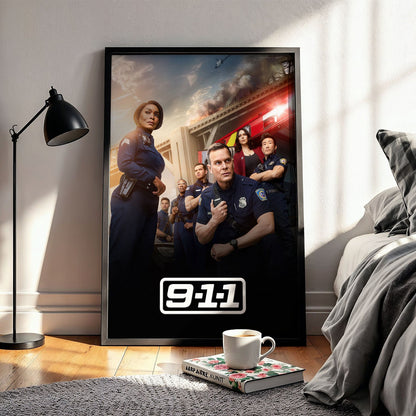 Flex Designs Poster 9-1-1 5 x 7" Home Goods - TV Show 2018 TV Show Poster