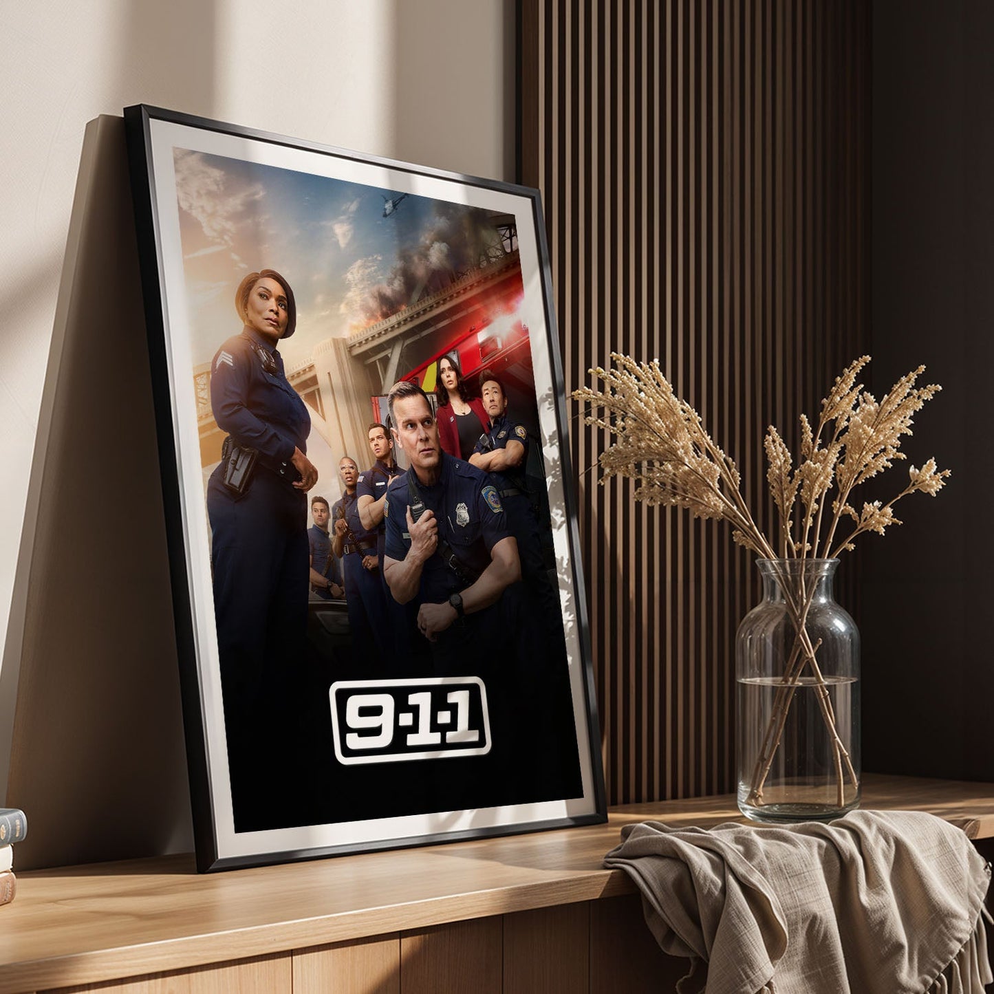 Flex Designs Poster 9-1-1 8 x 10" Home Goods - TV Show 2018 TV Show Poster