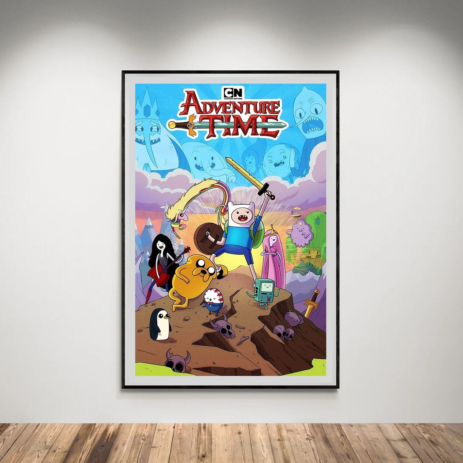 Flex Designs Poster Adventure Time 5 x 7" Home Goods - TV Show 2010 TV Show Poster