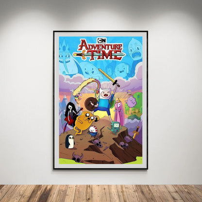 Flex Designs Poster Adventure Time 5 x 7" Home Goods - TV Show 2010 TV Show Poster