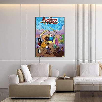 Flex Designs Poster Adventure Time 5 x 7" Home Goods - TV Show 2010 TV Show Poster