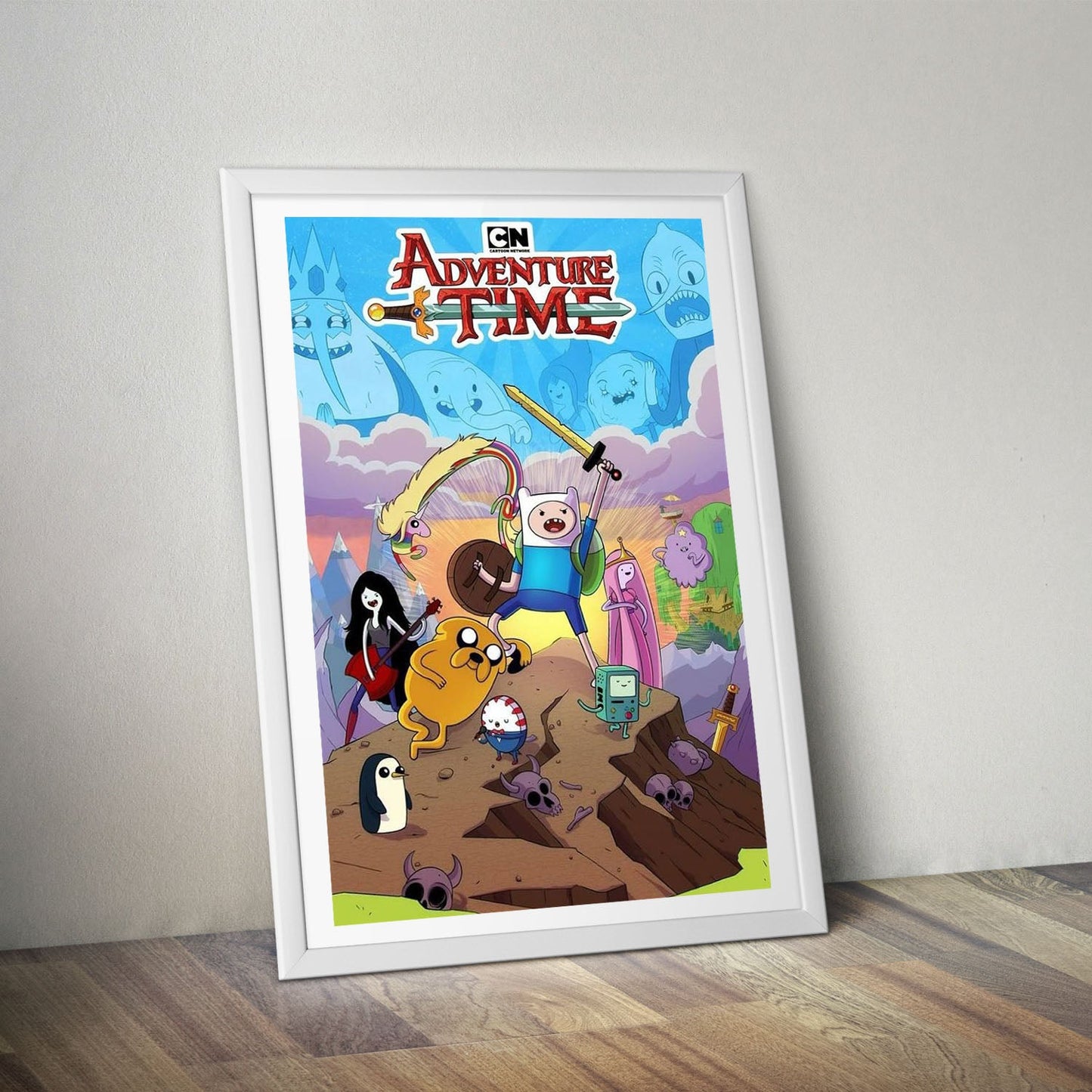 Flex Designs Poster Adventure Time 8 x 10" Home Goods - TV Show 2010 TV Show Poster