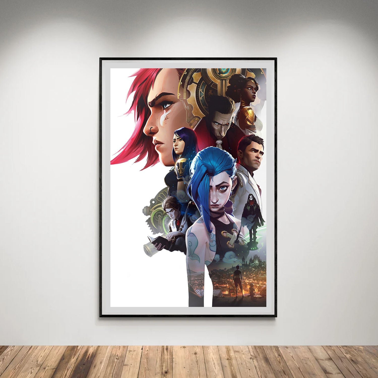 Flex Designs Poster Arcane Key Art 5 x 7" Home Goods - TV Show 2021 TV Show Poster