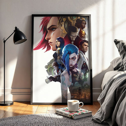 Flex Designs Poster Arcane Key Art 5 x 7" Home Goods - TV Show 2021 TV Show Poster
