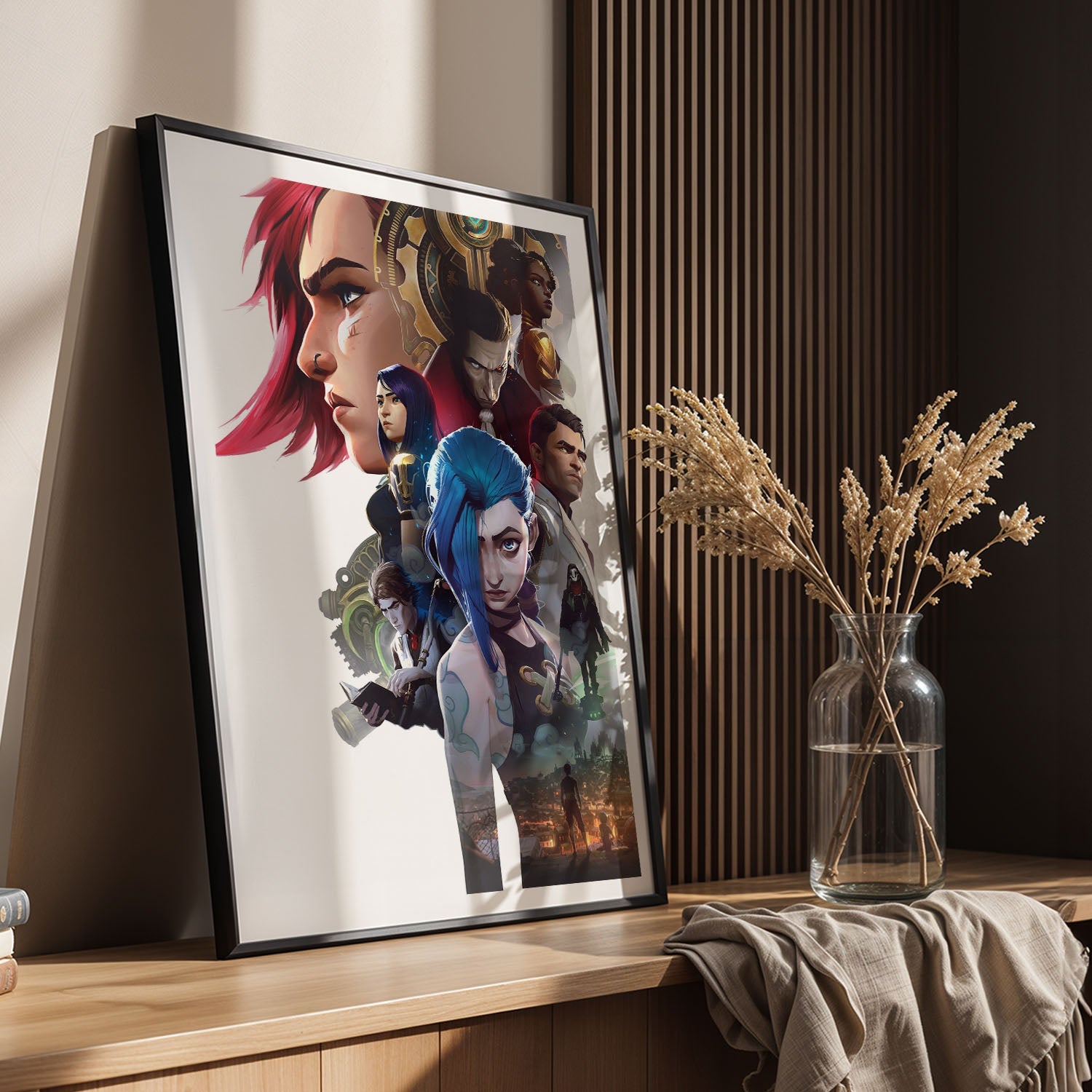 Flex Designs Poster Arcane Key Art 8 x 10" Home Goods - TV Show 2021 TV Show Poster