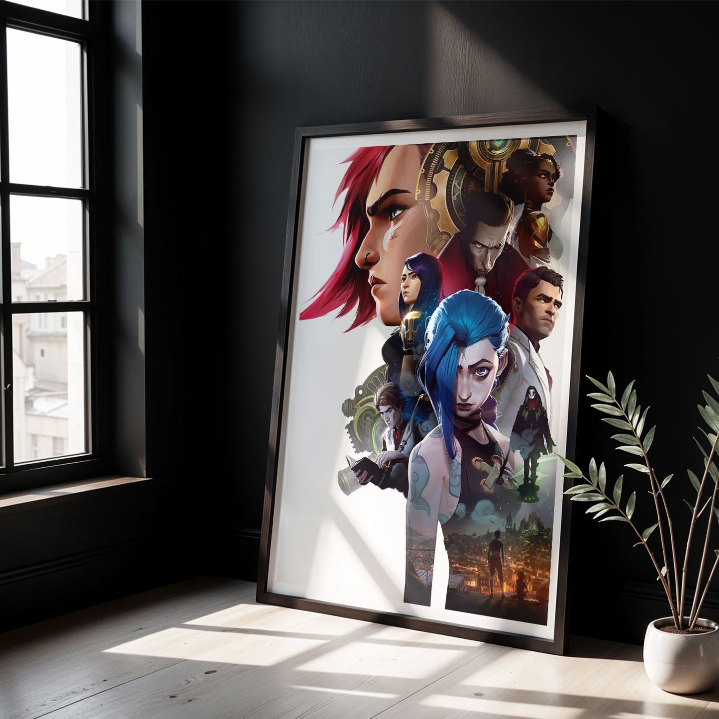 Flex Designs Poster Arcane Key Art 8 x 10" Home Goods - TV Show 2021 TV Show Poster
