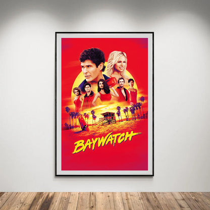 Flex Designs Poster Baywatch 5 x 7" Home Goods - Movie 2017 Movie Poster