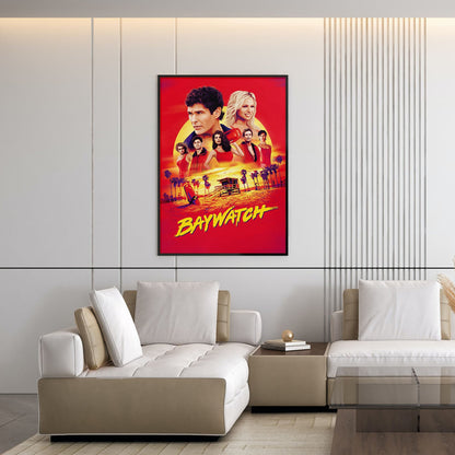 Flex Designs Poster Baywatch 5 x 7" Home Goods - Movie 2017 Movie Poster