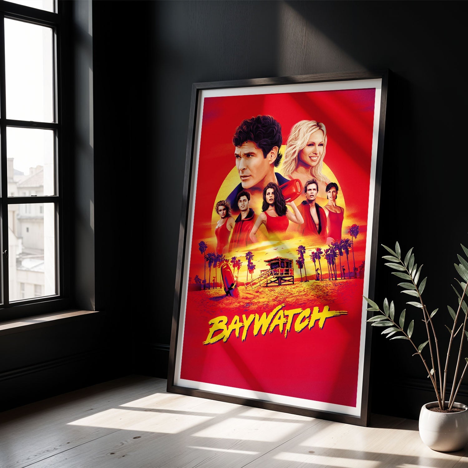 Flex Designs Poster Baywatch 8 x 10" Home Goods - Movie 2017 Movie Poster