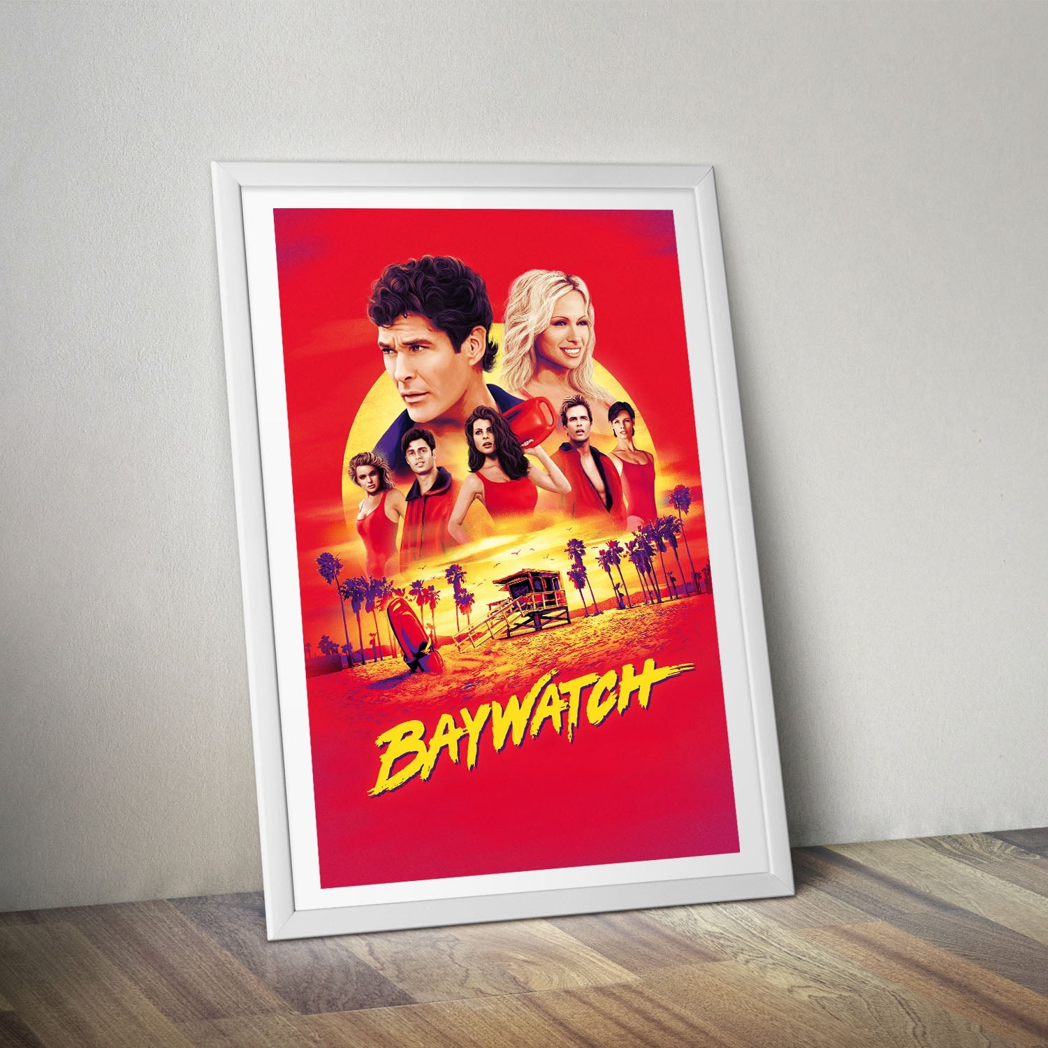 Flex Designs Poster Baywatch 8 x 10" Home Goods - Movie 2017 Movie Poster