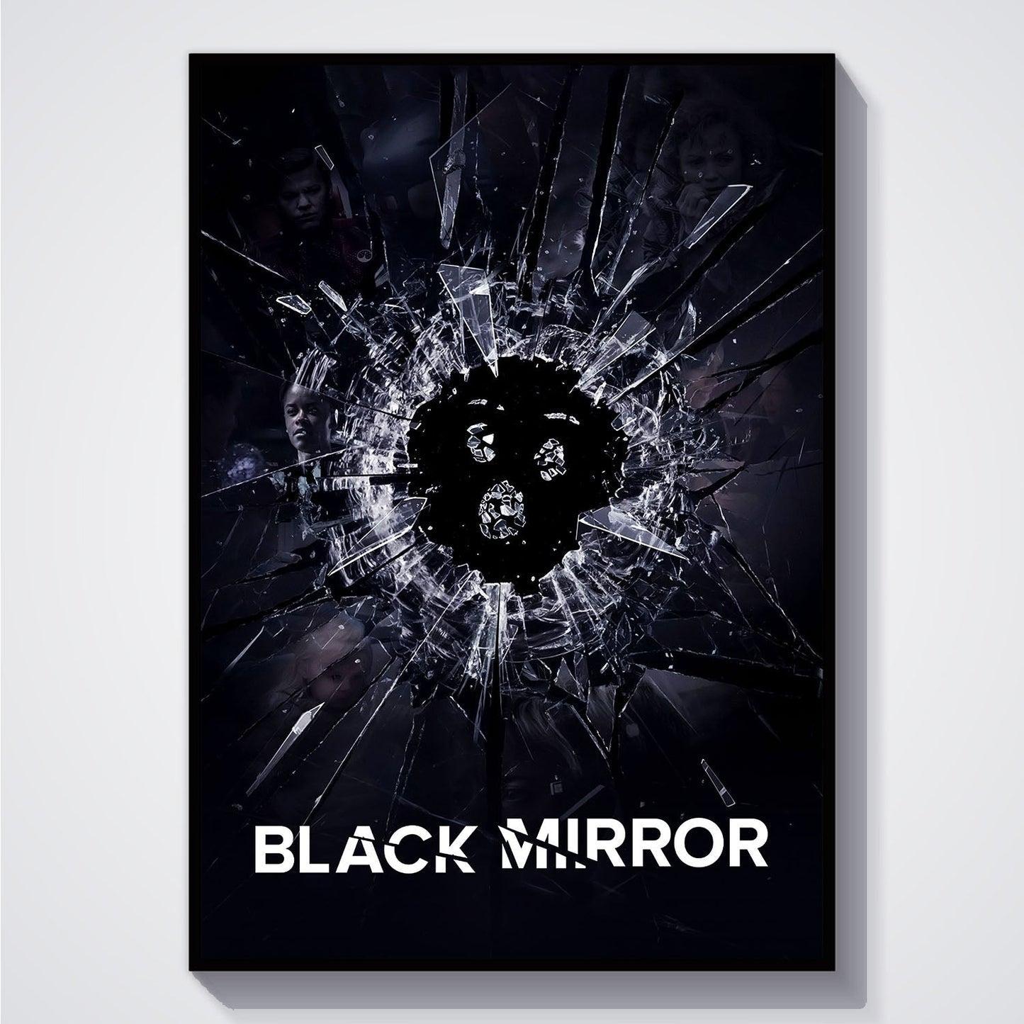 Flex Designs Poster Black Mirror 5 x 7" Home Goods - TV Show 2011 TV Show Poster