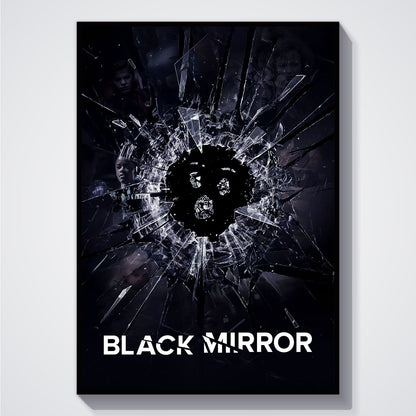 Flex Designs Poster Black Mirror 5 x 7" Home Goods - TV Show 2011 TV Show Poster