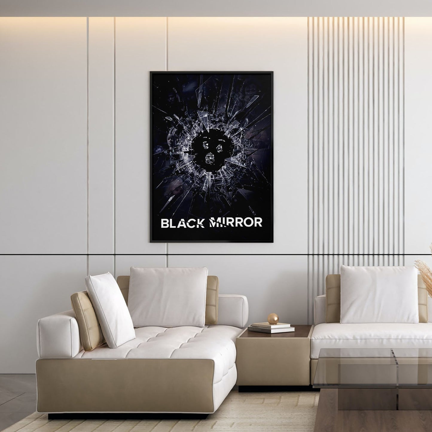 Flex Designs Poster Black Mirror 5 x 7" Home Goods - TV Show 2011 TV Show Poster