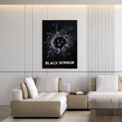 Flex Designs Poster Black Mirror 5 x 7" Home Goods - TV Show 2011 TV Show Poster