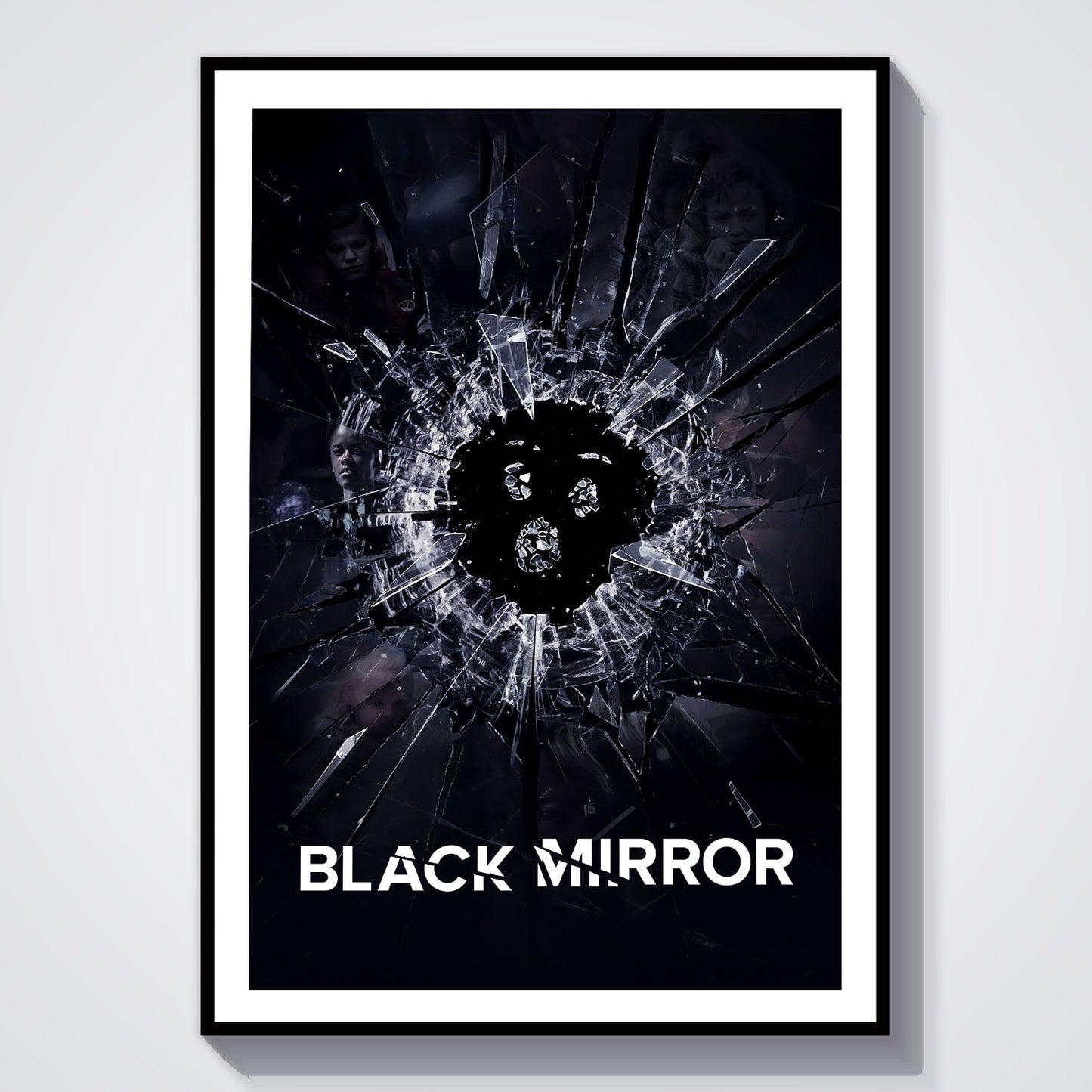 Flex Designs Poster Black Mirror 8 x 10" Home Goods - TV Show 2011 TV Show Poster