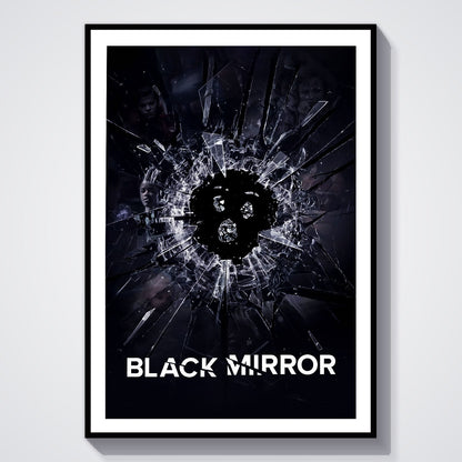Flex Designs Poster Black Mirror 8 x 10" Home Goods - TV Show 2011 TV Show Poster