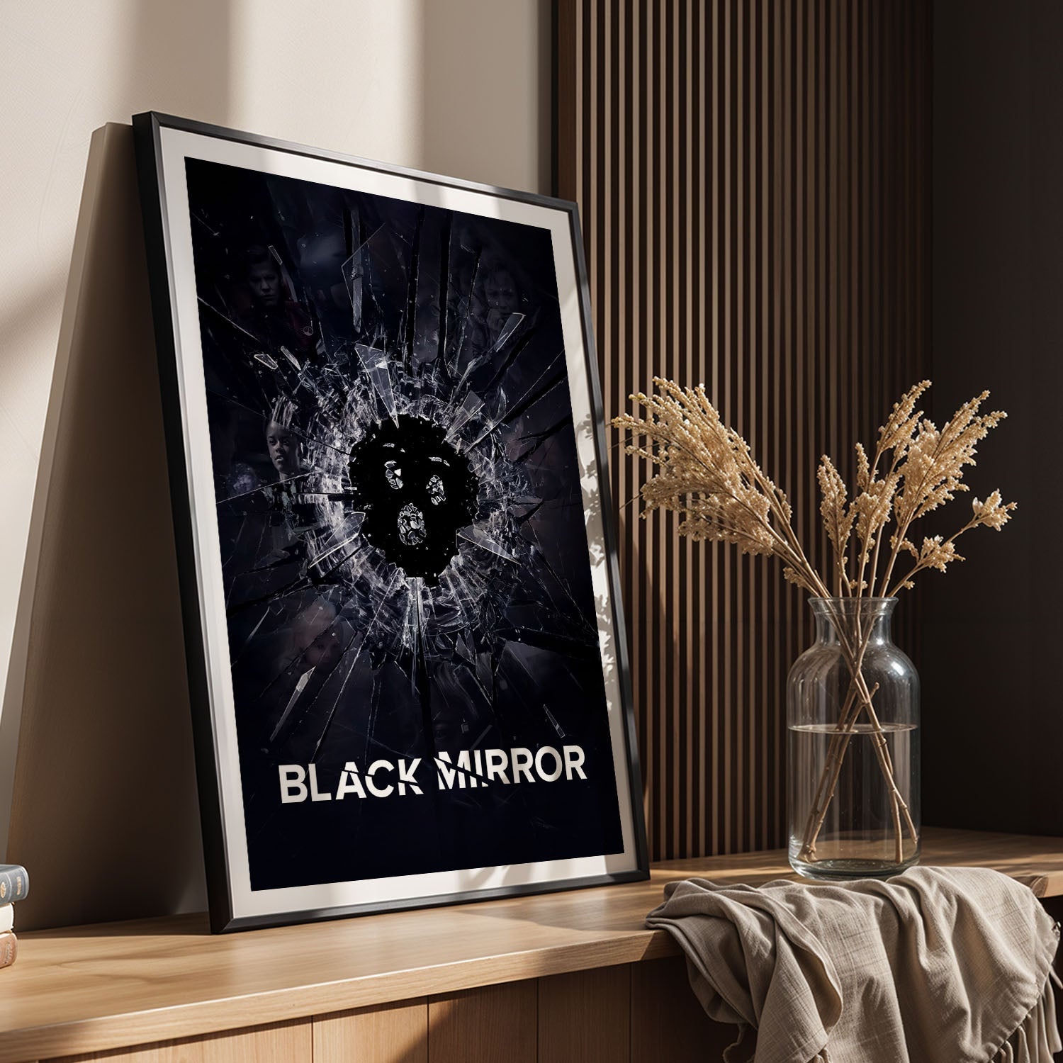 Flex Designs Poster Black Mirror 8 x 10" Home Goods - TV Show 2011 TV Show Poster