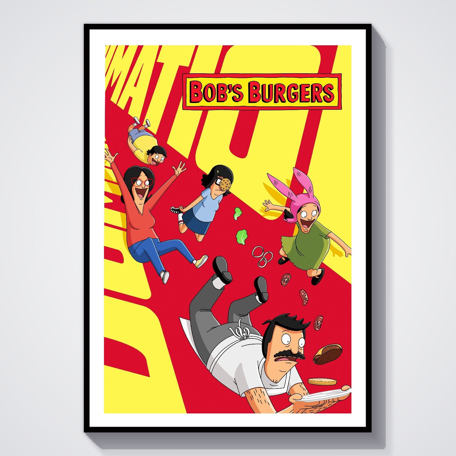 Flex Designs Poster Bob's Burgers 8 x 10" Home Goods - TV Show 2011 TV Show Poster