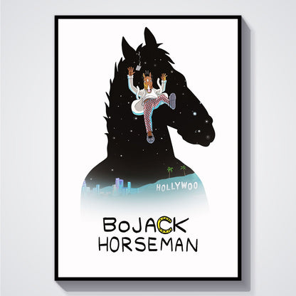 Flex Designs Poster BoJack Horseman 5 x 7" Home Goods - TV Show 2014 TV Show Poster