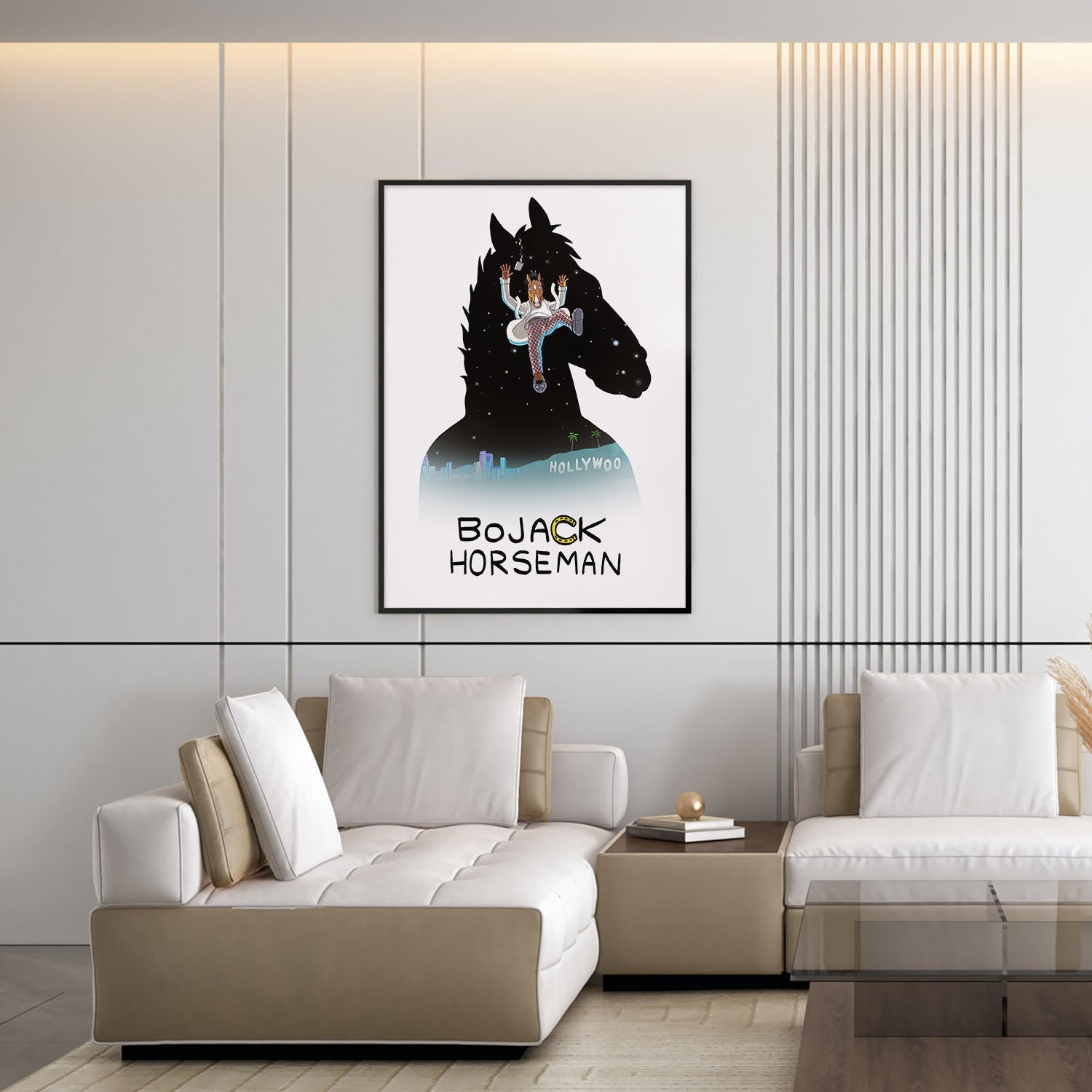 Flex Designs Poster BoJack Horseman 5 x 7" Home Goods - TV Show 2014 TV Show Poster