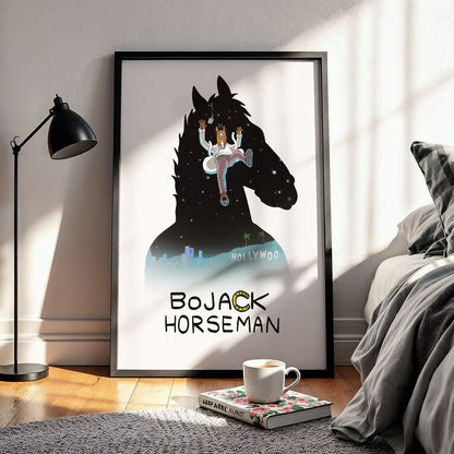 Flex Designs Poster BoJack Horseman 5 x 7" Home Goods - TV Show 2014 TV Show Poster