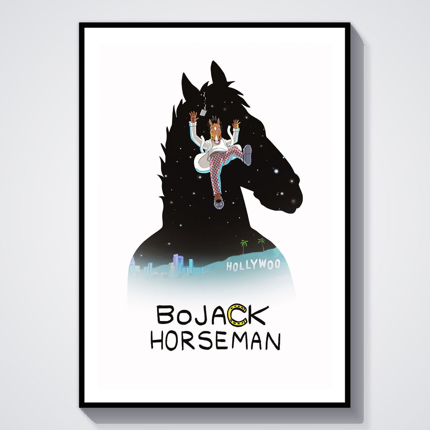 Flex Designs Poster BoJack Horseman 8 x 10" Home Goods - TV Show 2014 TV Show Poster