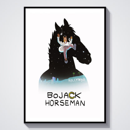 Flex Designs Poster BoJack Horseman 8 x 10" Home Goods - TV Show 2014 TV Show Poster