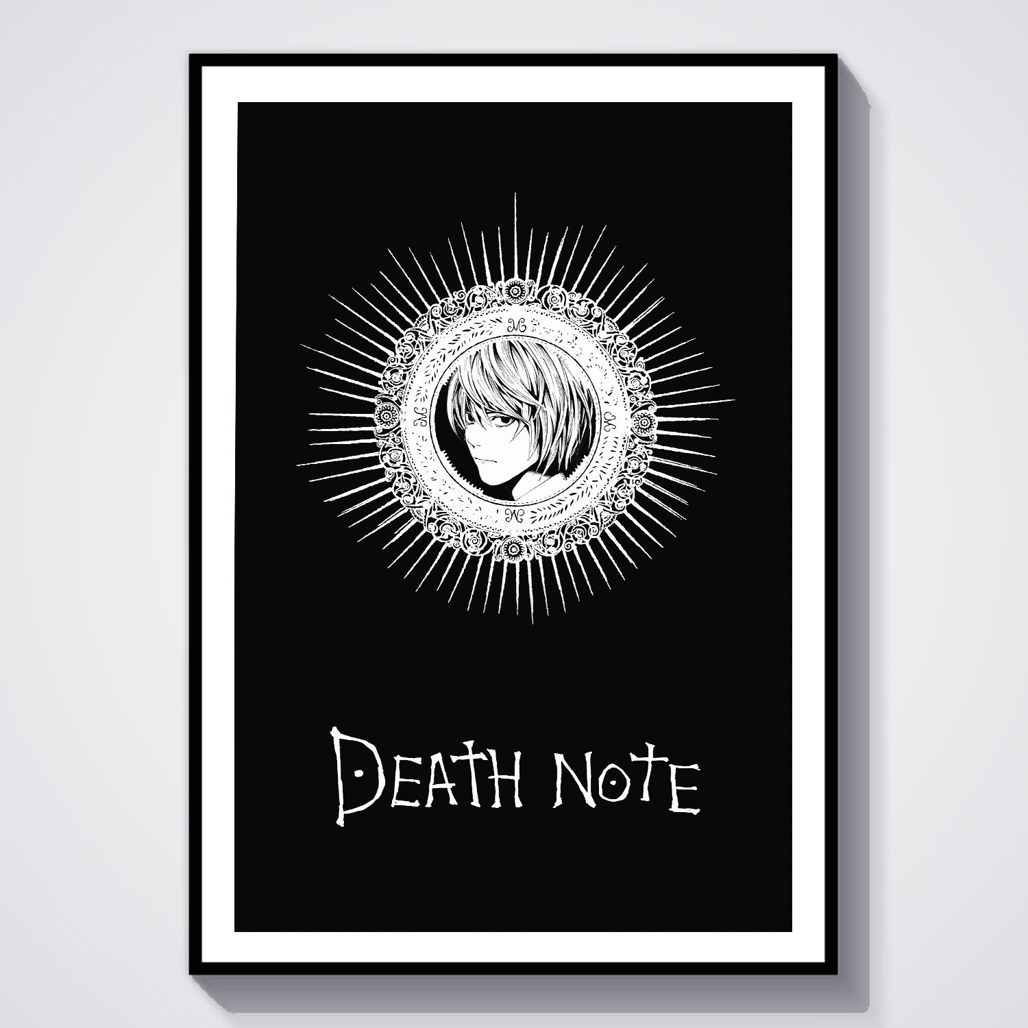 Flex Designs Poster Death Note 8 x 10" Home Goods - TV Show 2006 TV Show Poster