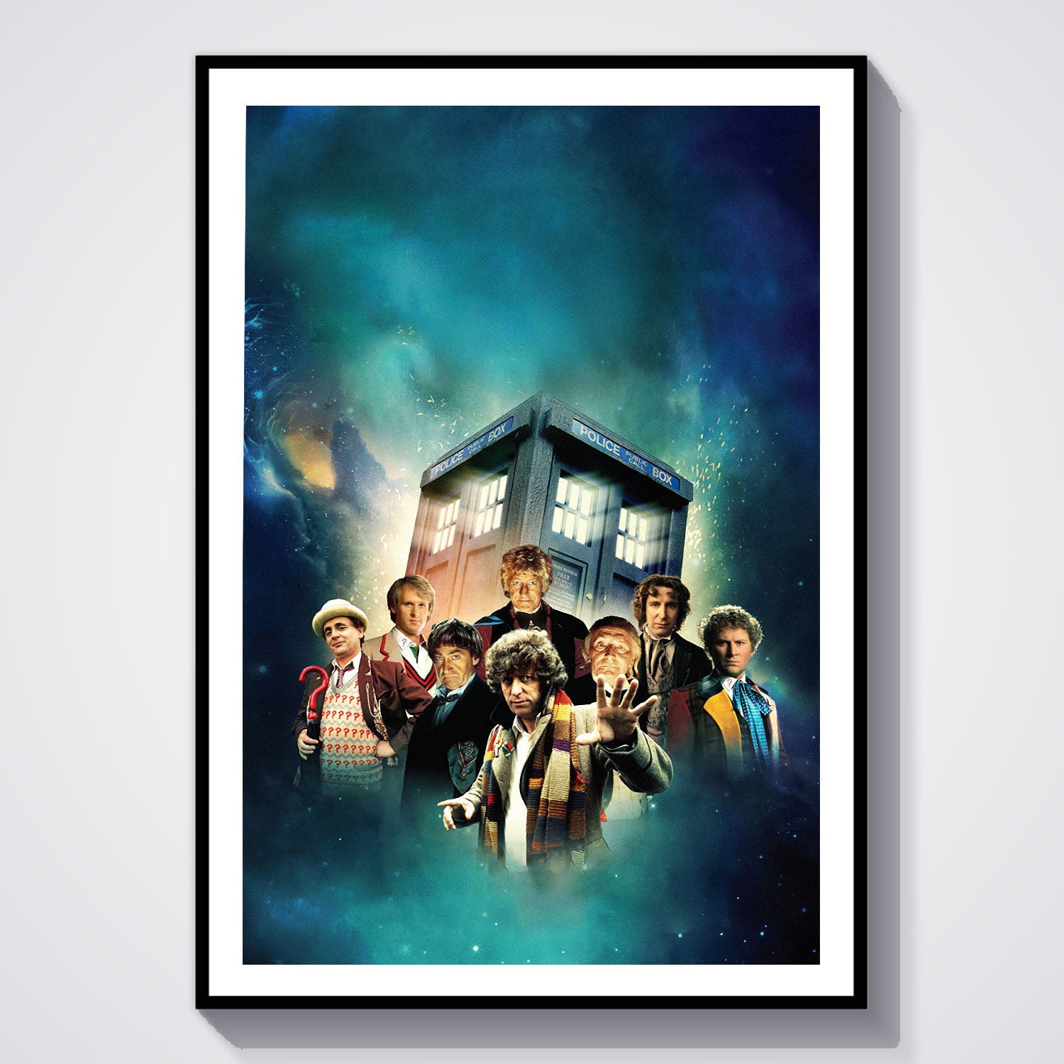 Flex Designs Poster Doctor Who 8 x 10" Home Goods - TV Show 1963 TV Show Poster
