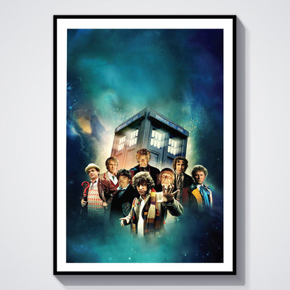 Flex Designs Poster Doctor Who 8 x 10" Home Goods - TV Show 1963 TV Show Poster