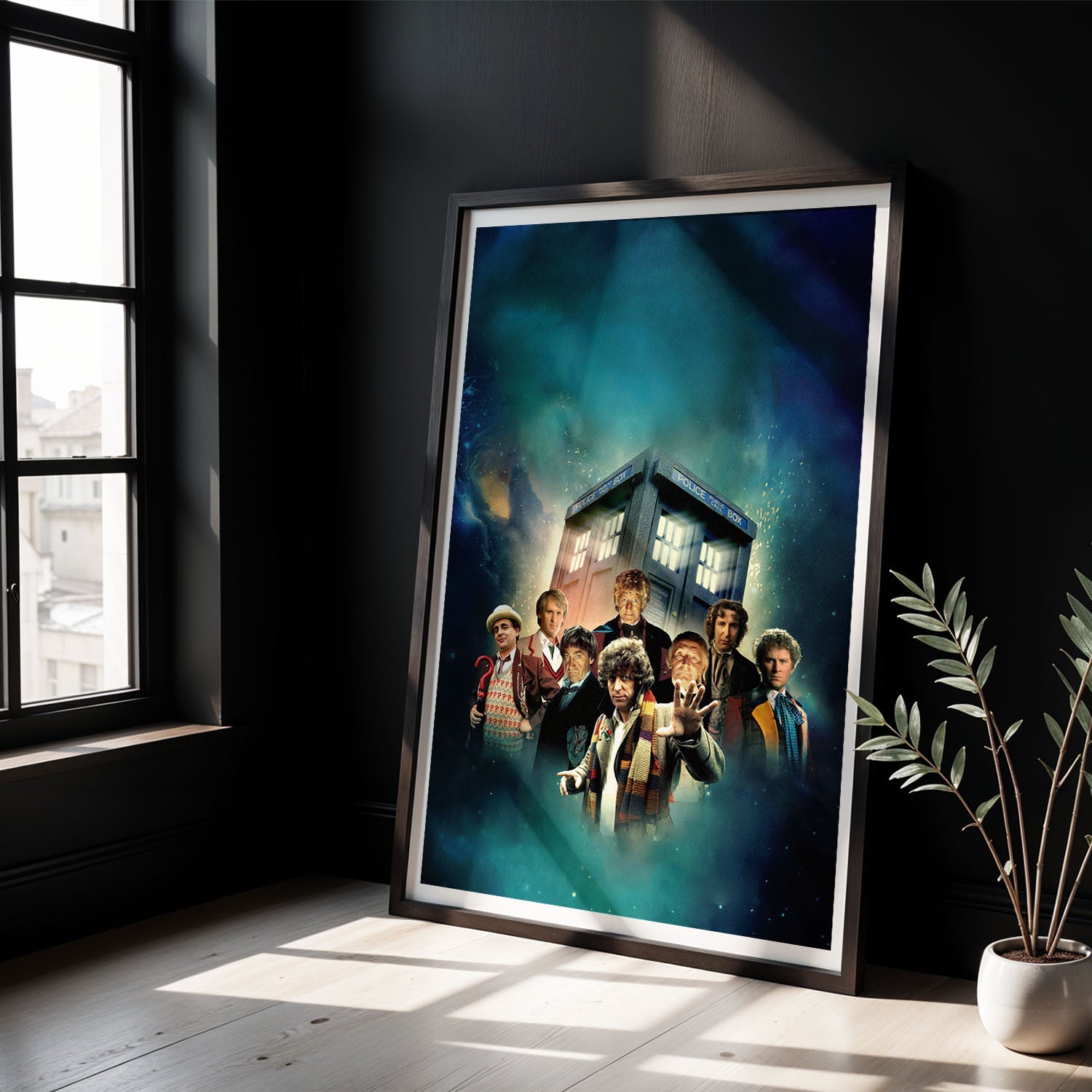 Flex Designs Poster Doctor Who 8 x 10" Home Goods - TV Show 1963 TV Show Poster