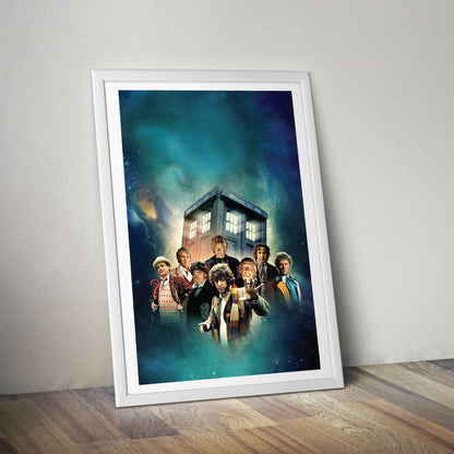 Flex Designs Poster Doctor Who 8 x 10" Home Goods - TV Show 1963 TV Show Poster